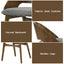 Delmon - Side Chair (Set of 2) - Dark Walnut