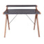 Archer - Contemporary Desk - Walnut / Gray