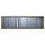 Summerland Chaise Lounge Dark Mesh Outdoor Seating - Dark Gray