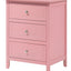 Dove Tailed Drawers 3 Drawer Nightstand