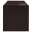Halston - 3 Drawer Office Computer Desk With Keyboard Tray - Cappuccino