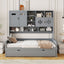 Daybed & All-In-One Cabinet And Shelf