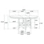 Lavon - Oval Extension Leaf Dining Table With Built In Storage - Gray