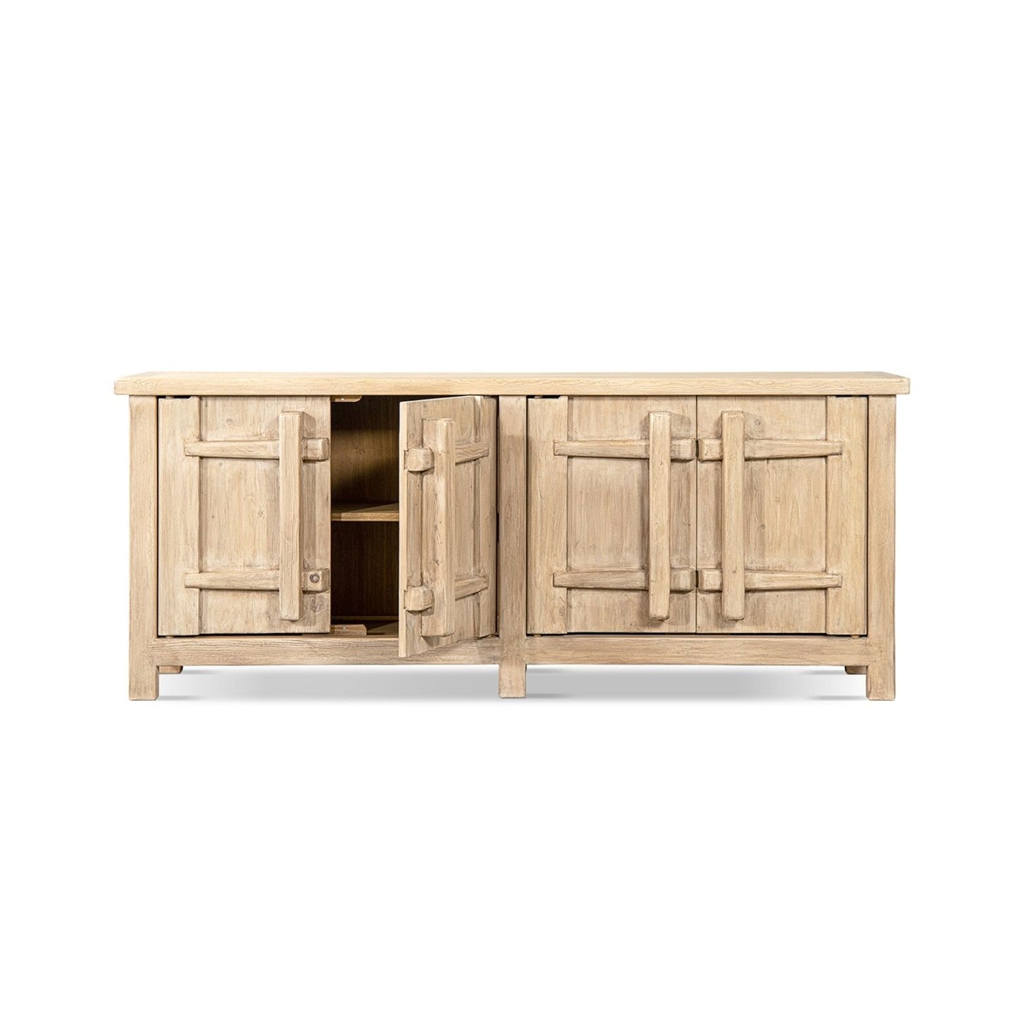 Rowan - 4 Door Sideboard Cabinet - Natural
