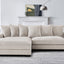 Luxe - Oversized 2 Piece Sectional Couches For Living Room, L Shaped Sofa With Chaise