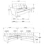 Creston - Upholstered Sectional Sofa