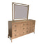 6 Drawer Dresser - Latte