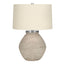 Lighting, Table Lamp, Concrete, Resin, Contemporary - Cream
