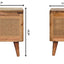 Larissa - Lid Up Storage Stool - Oak