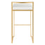 Fuji - Contemporary / Glam & Quality Construction Barstool