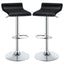 Backless Bar Stool With Adjustable Height - Black