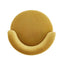 Round Swivel Accent Chair With Ergonomic Backrest For Living Room