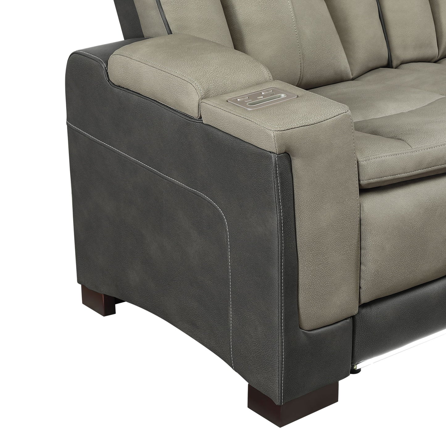 Bruno - Power Reclining Living Room Set With LED Lighting