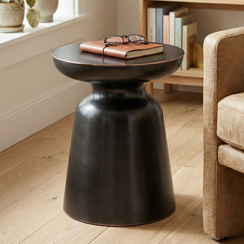 Toby - Handcrafted Metal Accent Table