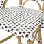 Outdoor Pe Rattan French Barstool Set