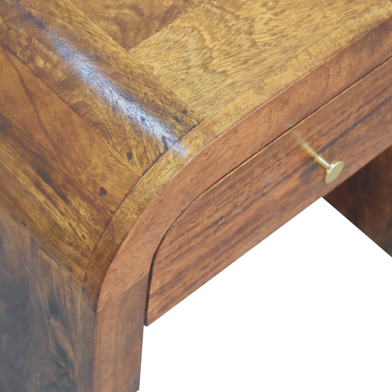 Mini Darcy - Nightstand With Curved Edges