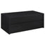 Canyon - Lift Top Table With Dual Drawers Storage Solution - Black