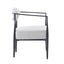 Modern Upholstered Accent Armchair With Pocket Spring Seat