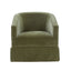 Elm - Skirted Swivel Chair