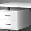 Computer Desk For Home Office, Laptop, Left, Right Set - Up, Storage Drawers, Contemporary & Modern