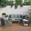 Carmel - Outdoor Conversation Chair - Sand Drift