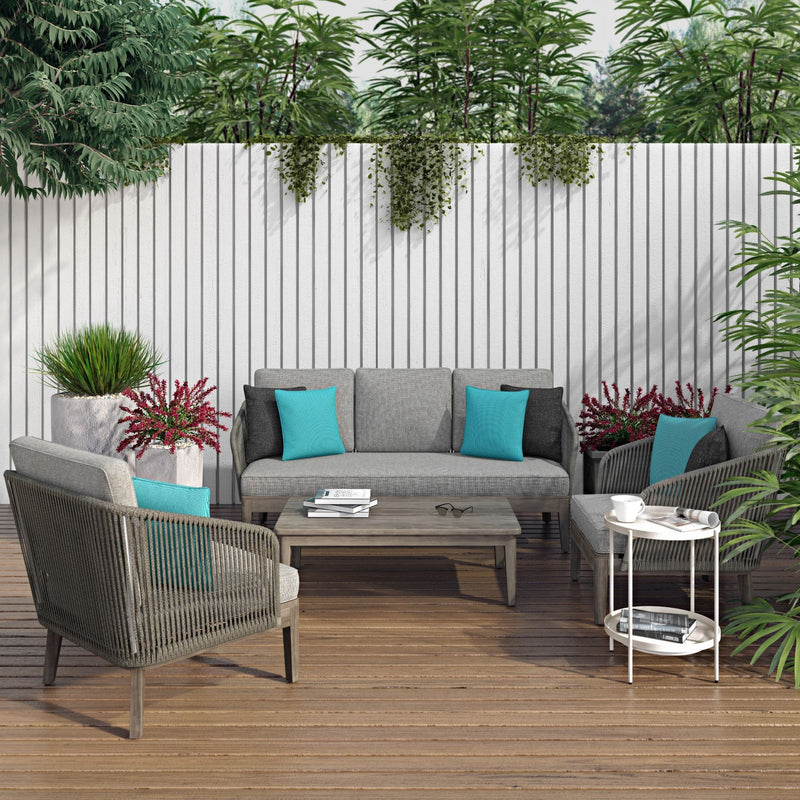 Carmel - Outdoor Conversation Chair - Sand Drift