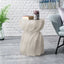 Modern Canis Side Table Outdoor Use - Gray