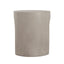 Outdoor Round With U Shape Side Table - Light Gray