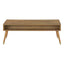 Coffee Table, Accent, Cocktail, Rectangular, Storage, Living Room, Wood Legs, Mid Century - Walnut