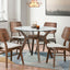 Oscar - Round Glass Dining Table Set