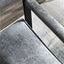 Classic Mid Century Modern Accent Chair With Durable Square Metal Frame, Armchair
