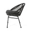 Cordella - Outdoor Woven Wicker Chairs With Cushions, (Set of 2)