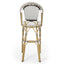 Outdoor Pe Rattan French Barstool Set