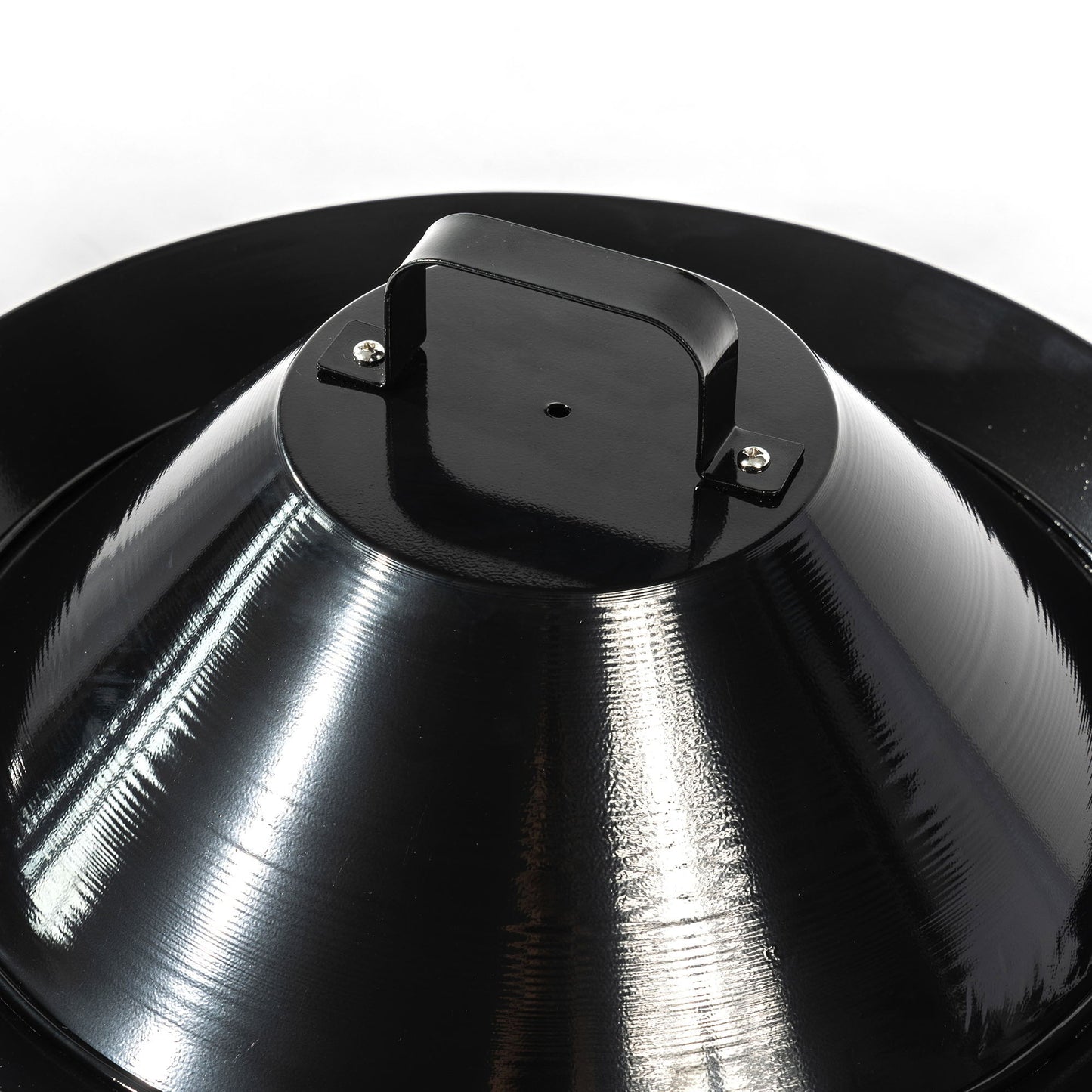 Propane Gas Fire Pit Table, 50000 Btu Round For Outside Patio - Black