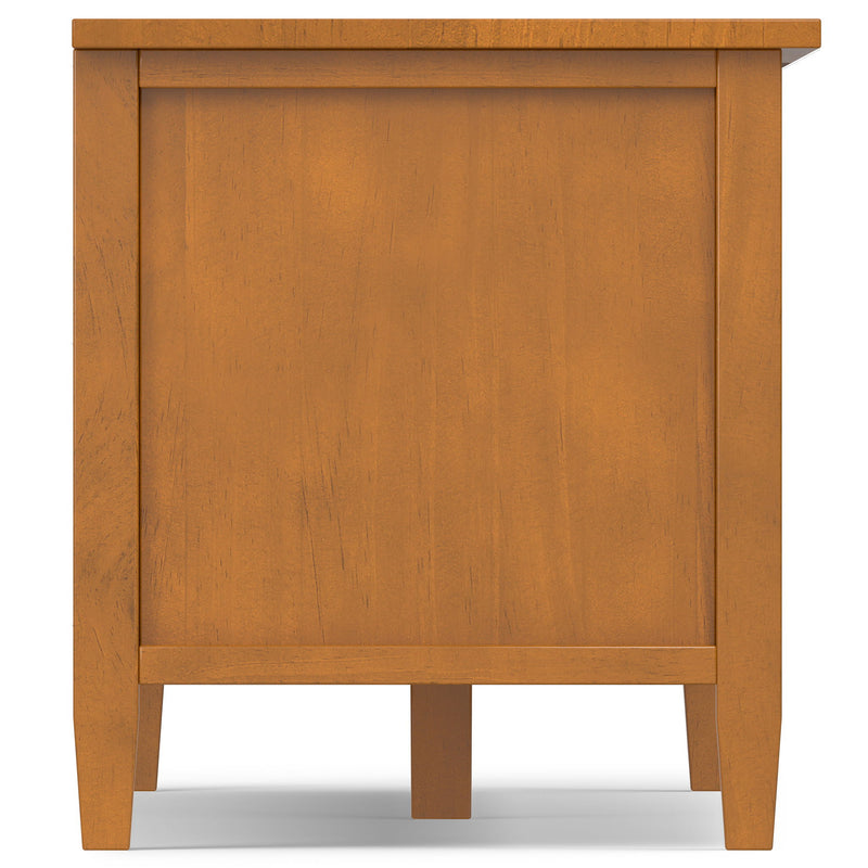 Warm Shaker - Handcrafted Low TV Media Stand
