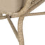 Bruce - Outdoor Club Chair Set With Water Resistant Cushions Rattan And Iron - Brown