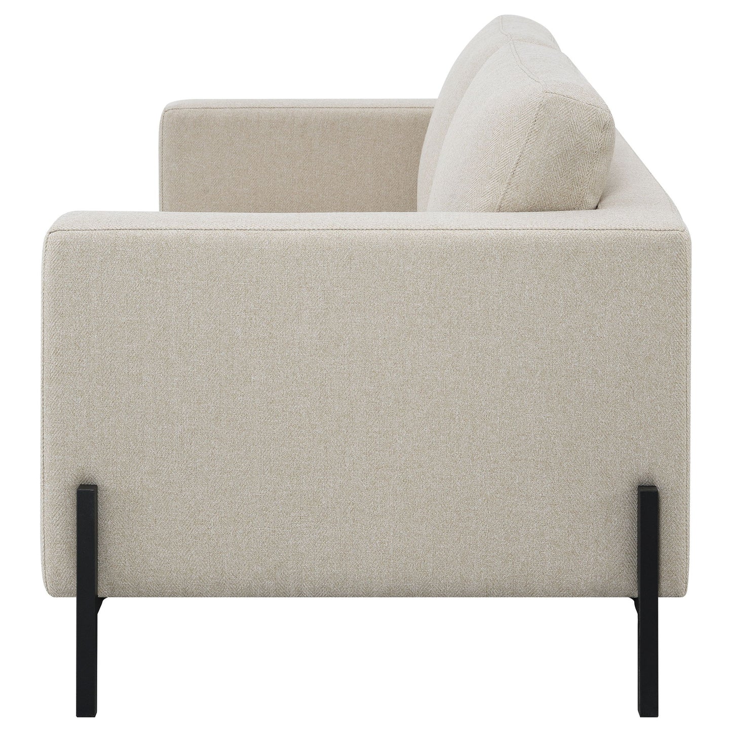 Dulcie - Loose Back Loveseat - Oatmeal