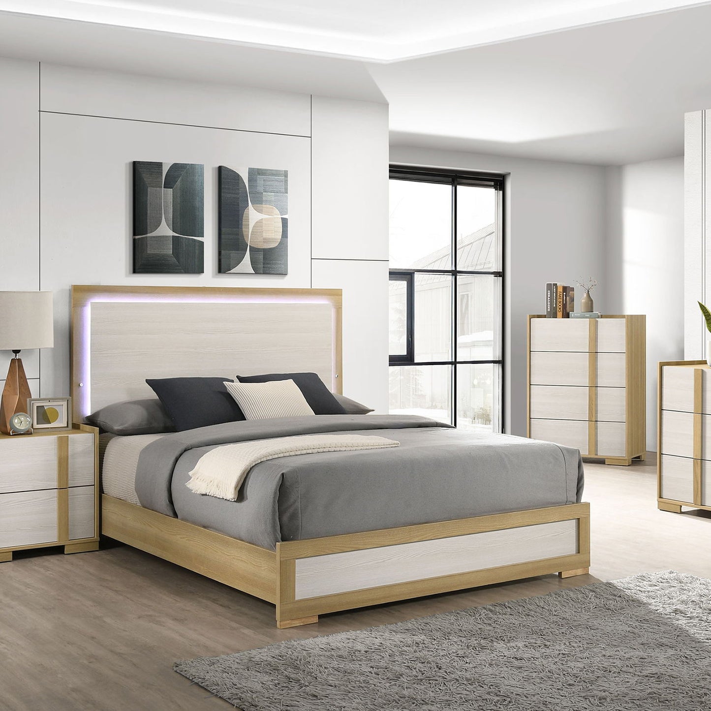 Lincoln - 4 Drawer Chest Of Drawers - Natural