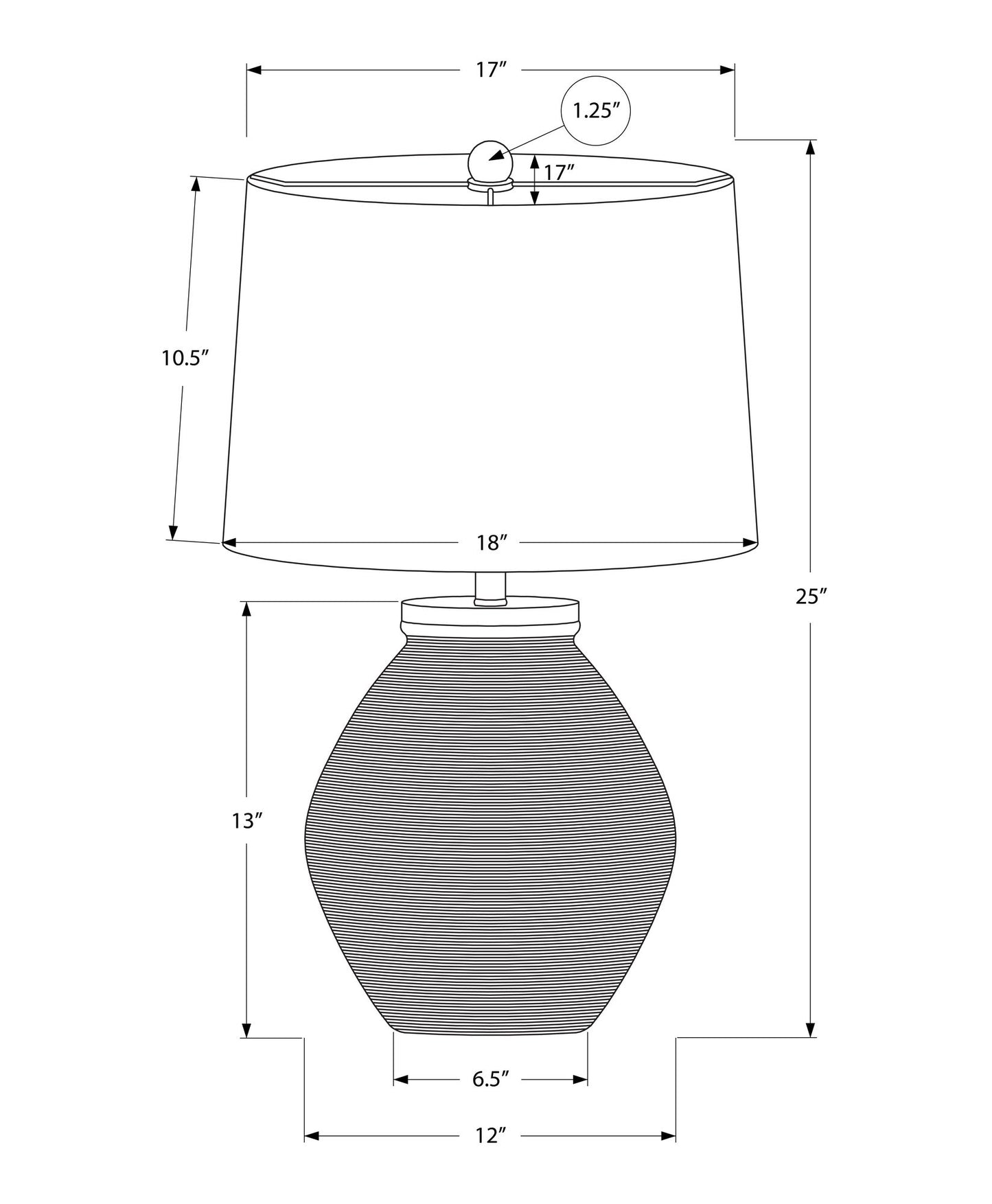 Lighting, Table Lamp, Concrete, Resin, Contemporary - Cream