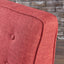 Mid-Century Modern Recliner With Button Tufted Waffle Stitch