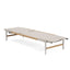 Hargrove - Outdoor Patio Aluminum Chaise Lounge (Set of 2) - Natural / Silver