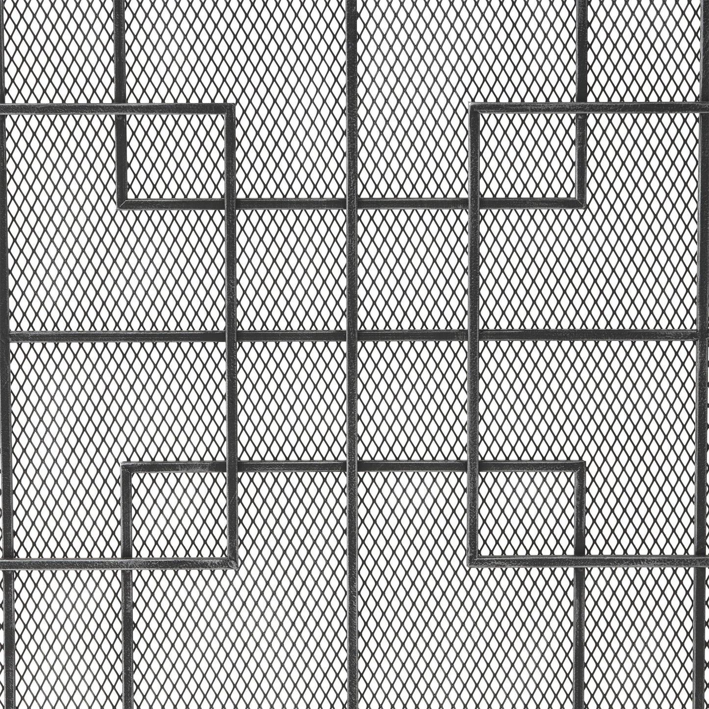 Dorothy - Modern Single Panel Iron Fire Screen