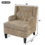 Modern Tufted Upholstered Accent Chair For Living Room