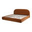 Archie Puffy Grounded - Upholstered Platform Bed