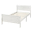 Platform Bed Frame Mattress Foundation Sleigh Bed With Headboard / Footboard / Wood Slat Suppor