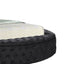 Hazel - Queen Size Tufted Storage Bed & Bluetooth Speakers, USB Port - Black
