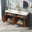 Bathroom Vanity With Double Sink, Large Storage Space