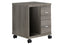 Office, File Cabinet, Printer Cart, Rolling File Cabinet, Mobile, Storage, Contemporary & Modern