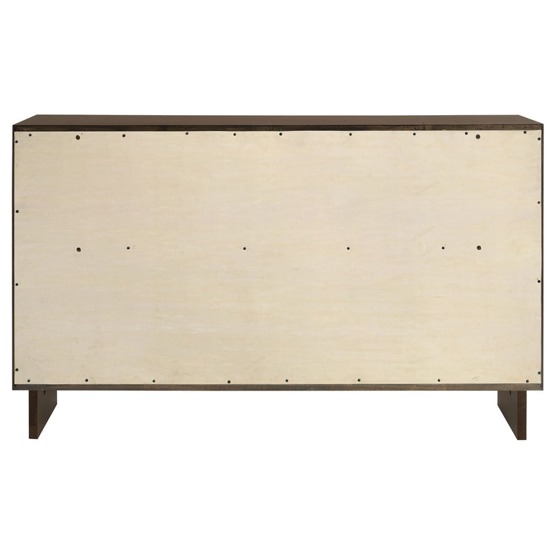 Hemlock - 6 Drawer Dresser Cabinet - Brown