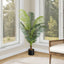 47" Tall, Artificial Plant, Palm Tree, Indoor, Faux, Fake, Floor, Greenery, Potted, Real Touch, Decorative - Green / Black